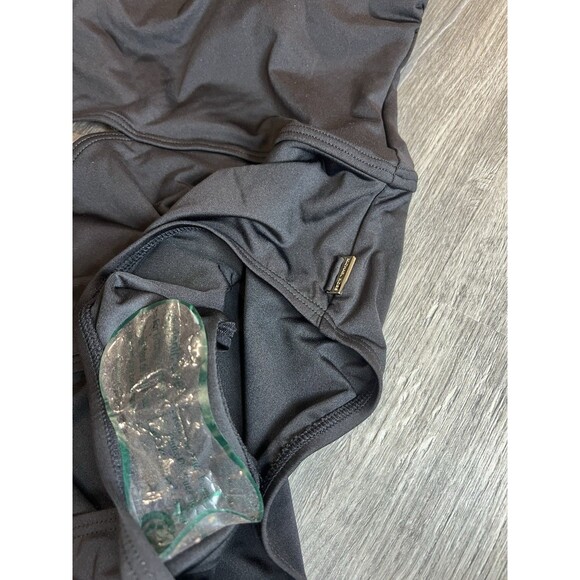 NWT $118 Michael Kors One-Piece Swimsuit Black Off Shoulder Side Cut Out 8 - Picture 5 of 10